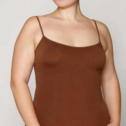 Polera Mujer Esencial Pabilo Cafe