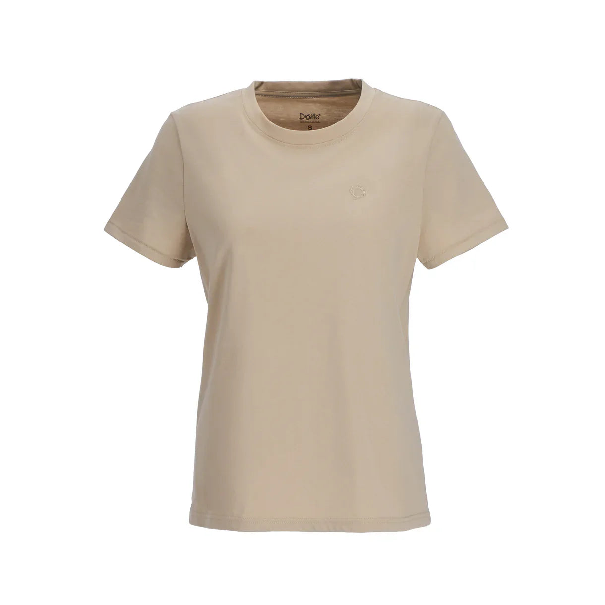 Polera Mujer Manga Corta Zero Beige