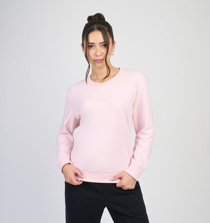 Poleron Mujer Deportivo Consuelo Rosado