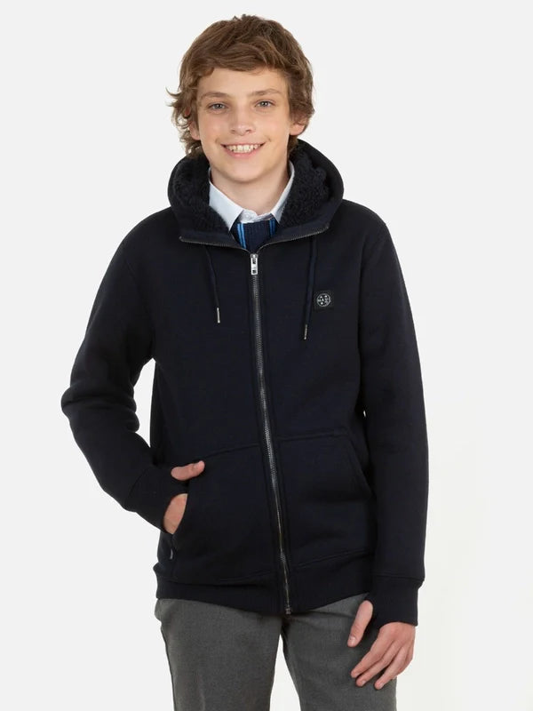 Poleron Niño Escolar Elementa Azul