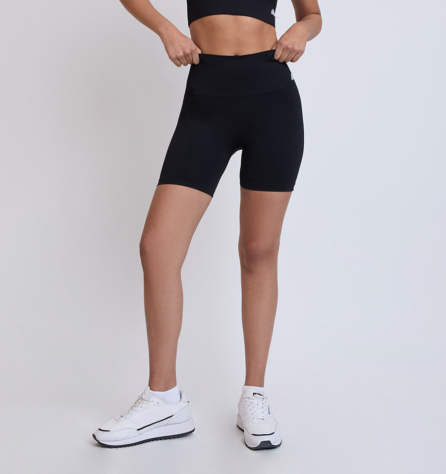 Short Mujer Deportivo Stella Negro