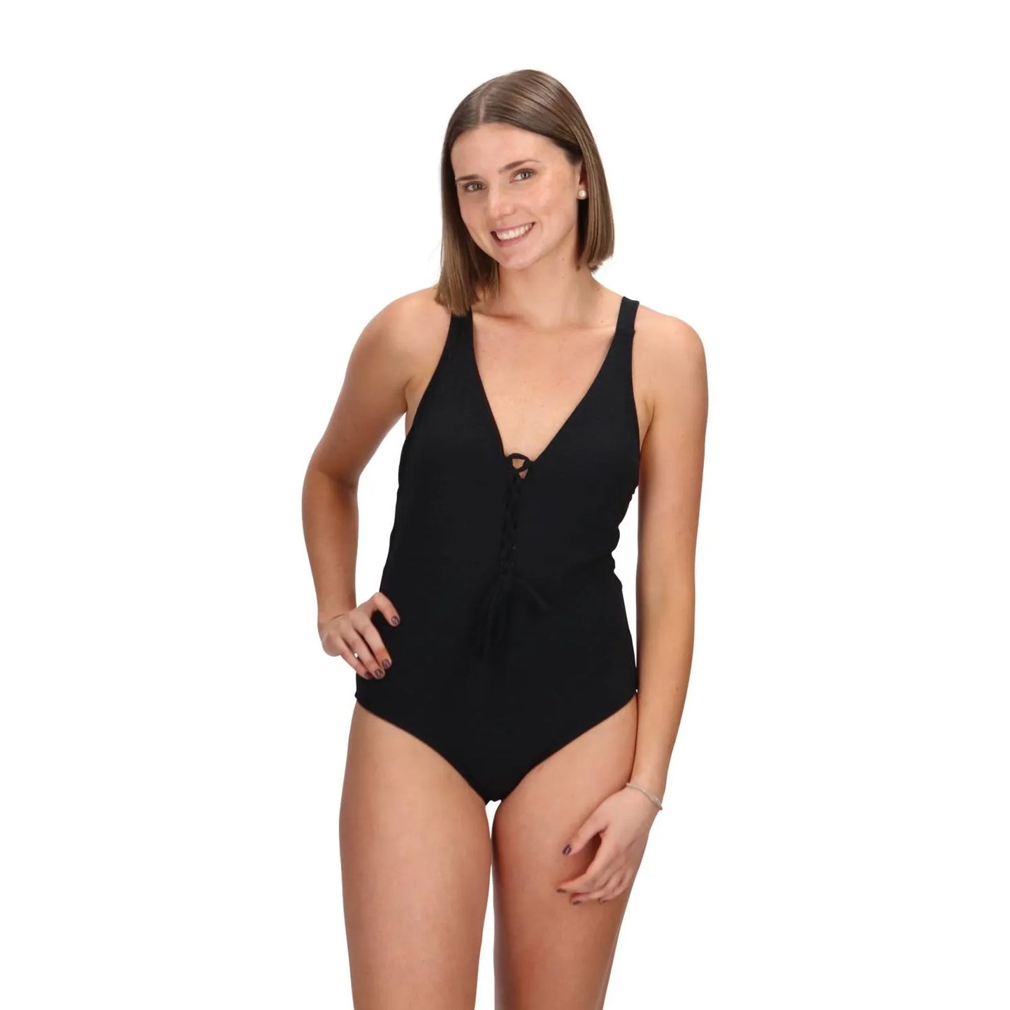 Traje De Baño Mujer Modelante Black