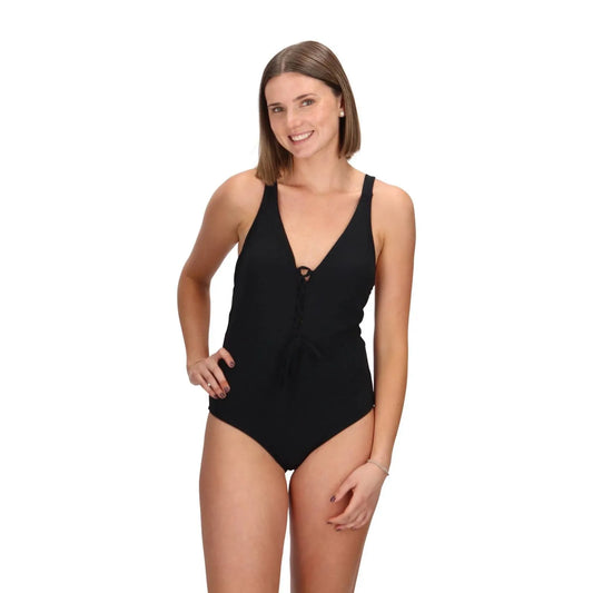 Traje De Baño Mujer Modelante Black