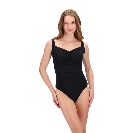 Traje De Baño Mujer Modelante Negro