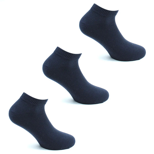 calcetin-niña-3-pares-calcetines-algodón-liso-azul