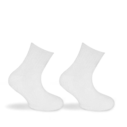 calcetin-unisex-2-pares-calcetines-deportivos-algodón-cortos-blanco