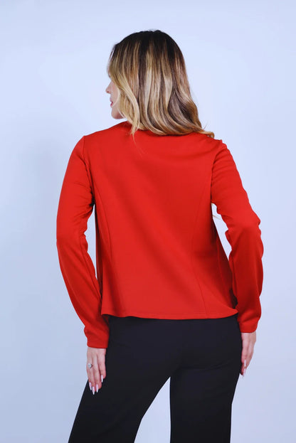 blazer-mujer-básico-terracota