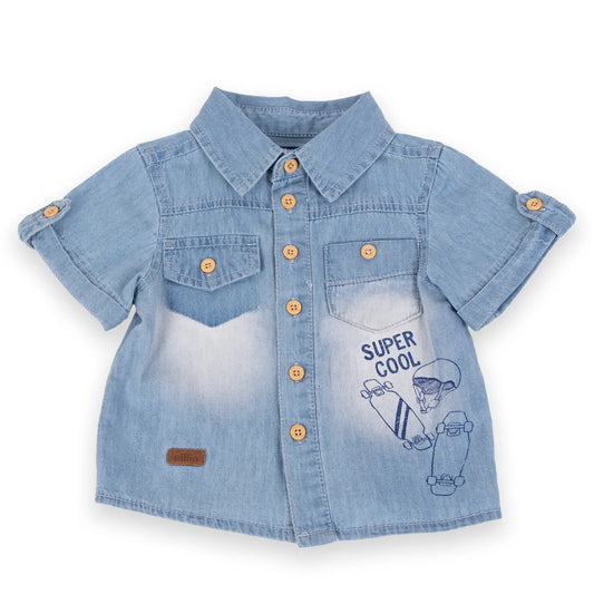 camisa-niño-bebé-denim