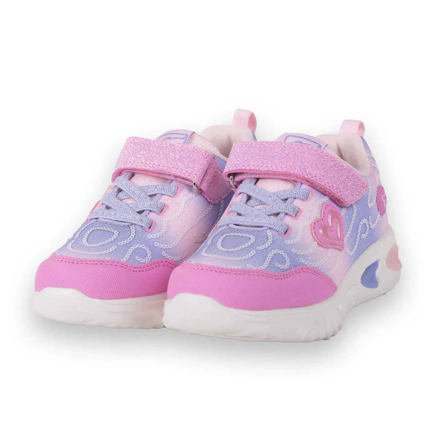 zapatillas-niña-luces-bebe-rosado