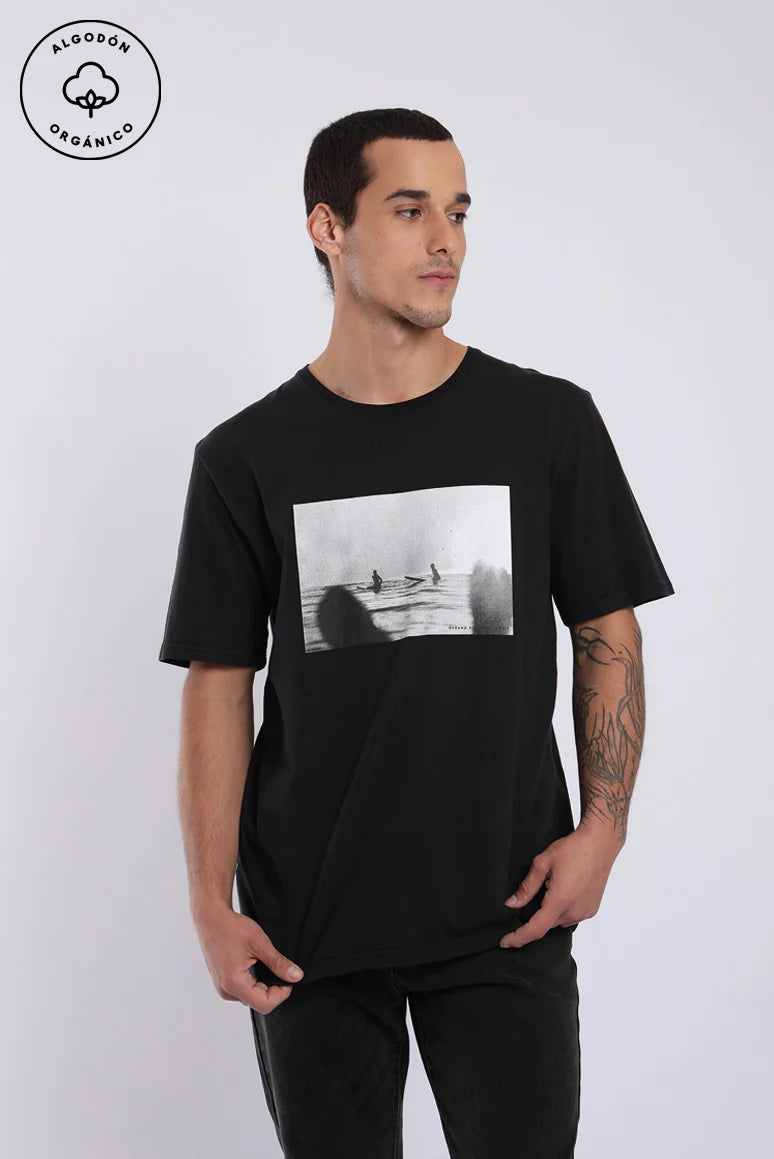 Polera Hombre Surfers Negro