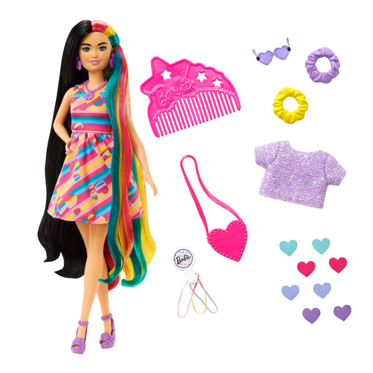 Barbie Totally Hair Pelo Extra Largo Corazón