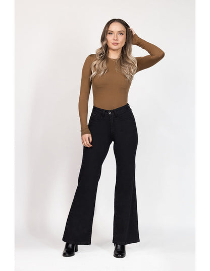 jeans-mujer-flare-3950-negro