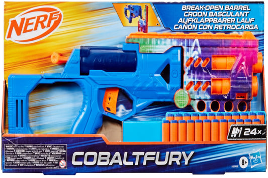 Juego Niño Lanzador Cobaltfury 24 Dardos Azul