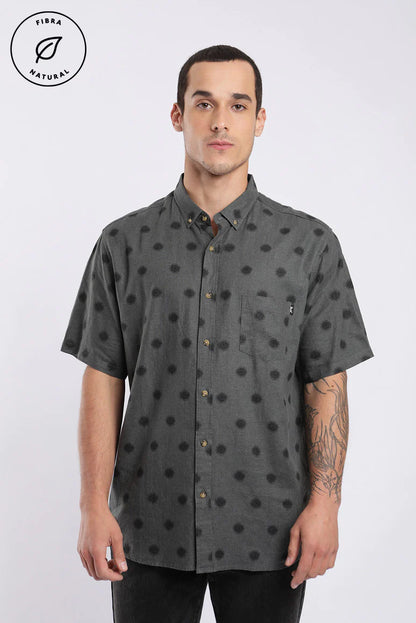 Camisa Hombre Sol Negro