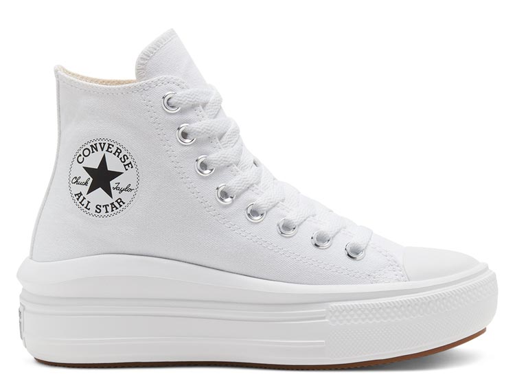 Zapatilla Mujer Chuck Taylor All Star Move Blanco