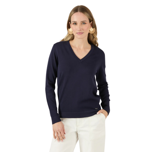 sweater-mujer-cuello-v-azul-marino