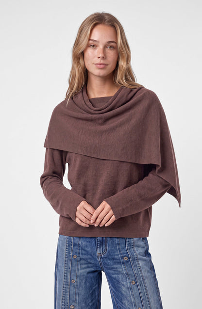 Chaleco Mujer Capa Brown