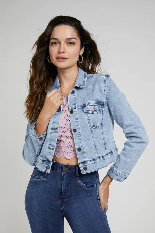 Chaqueta Mujer 4999 Celeste