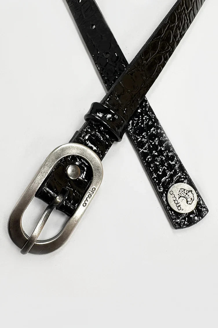 Cinturon Mujer CROCO 5184 Black