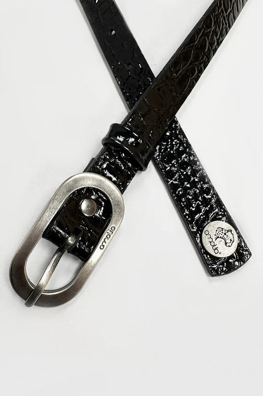 Cinturon Mujer CROCO 5184 Black