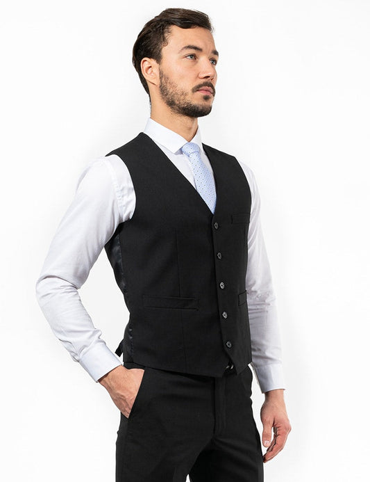Gilet Hombre SH09505 Negro