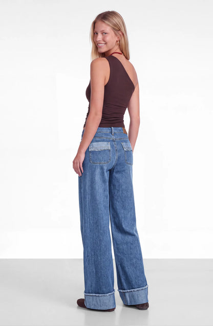 Pantalón Mujer Sun Sky Blue