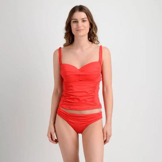 Traje de Baño Mujer Tankini Stella II Rojo