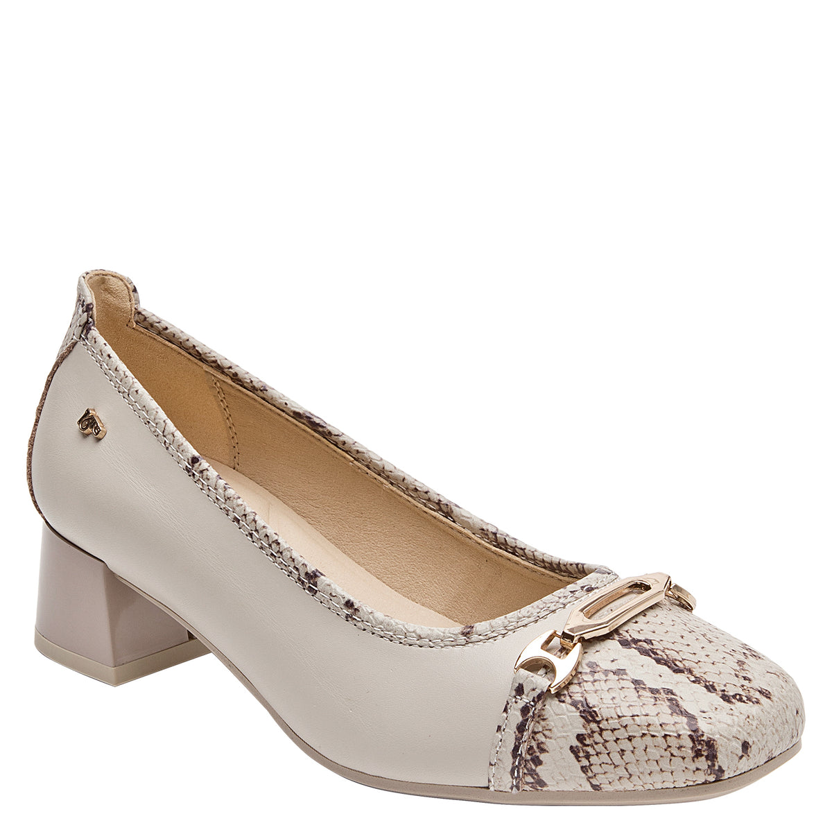 Zapato Mujer Cuero Animal Print