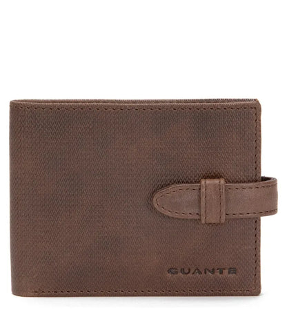 Billetera Hombre Con Strap Chocolate