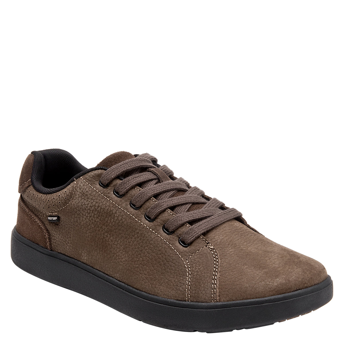 Zapatilla Hombre Cuero Barefoot Café