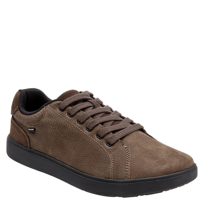 Zapatilla Hombre Cuero Barefoot Café
