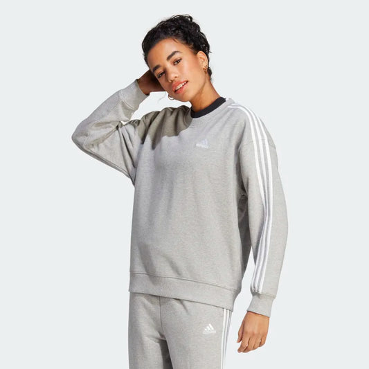 Polerón Mujer 3 Tiras Essentials Medium Grey Heather