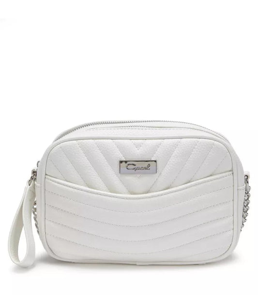 Cartera Mujer Bandolera Grande Blanco