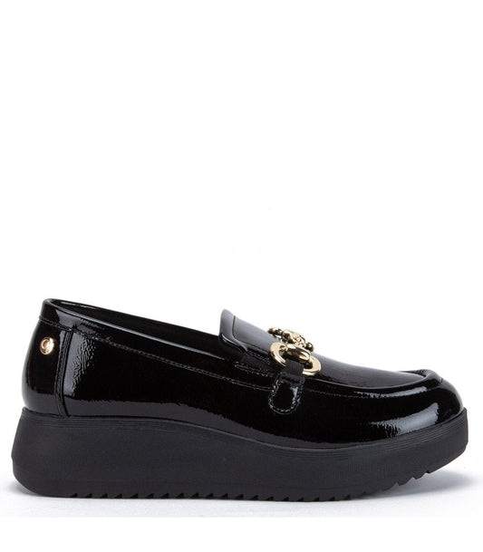 Mocasin Mujer Lydia Negro