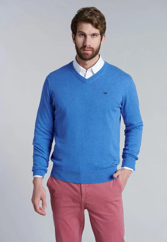 sweater-hombre-v-neck-melange-f-sky