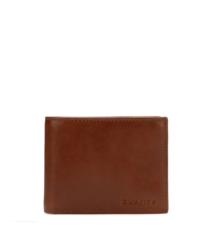 Billetera Hombre Con Flap Brandy