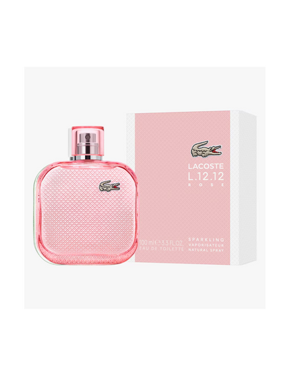 Perfume Mujer Lacoste L.12.12 Rose Sparkling Edt 100ml