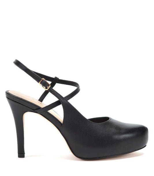 Zapato Mujer Olga Negro Mate