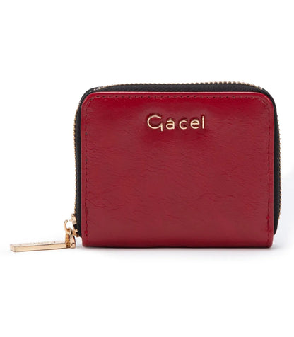 Billetera Mujer Tarjetero Rojo