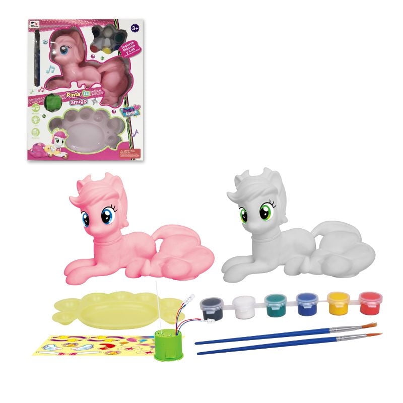 Kit de Pintura Infantil Pinta tu Amigo Pony
