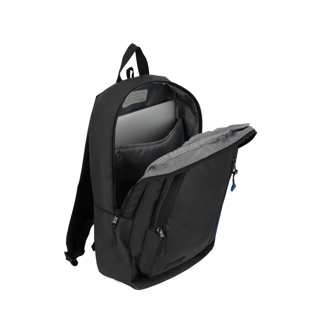 Mochila para notebook 16" Bronx 2.0 negra/azul