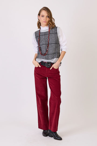 Pantalon Mujer De Cotele Budeo