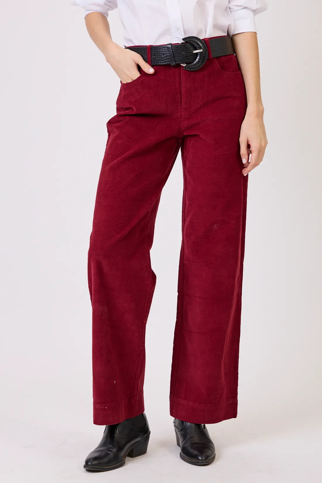 Pantalon Mujer De Cotele Budeo
