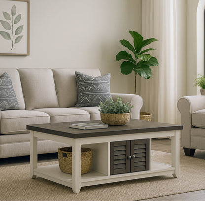 Mesa Centro Vermont White