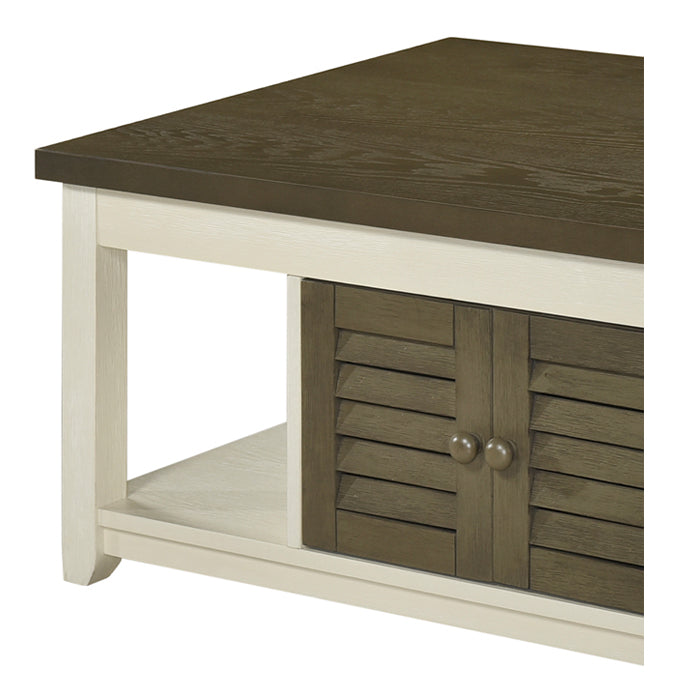 Mesa Centro Vermont White