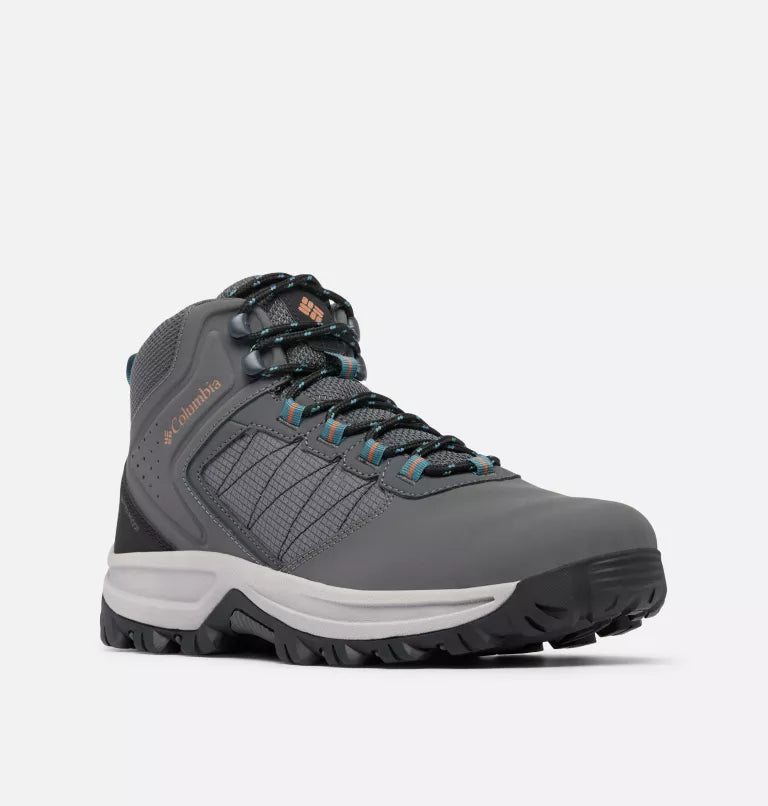 Zapatilla Hombre Impermeable de senderismo Transverse Gris Oscuro