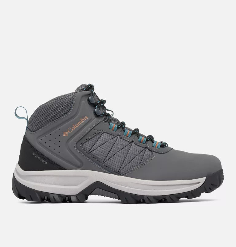 Zapatilla Hombre Impermeable de senderismo Transverse Gris Oscuro