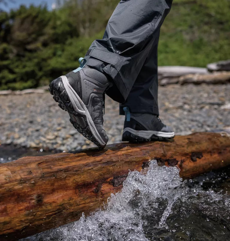 Zapatilla Hombre Impermeable de senderismo Transverse Gris Oscuro