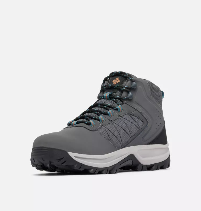 Zapatilla Hombre Impermeable de senderismo Transverse Gris Oscuro