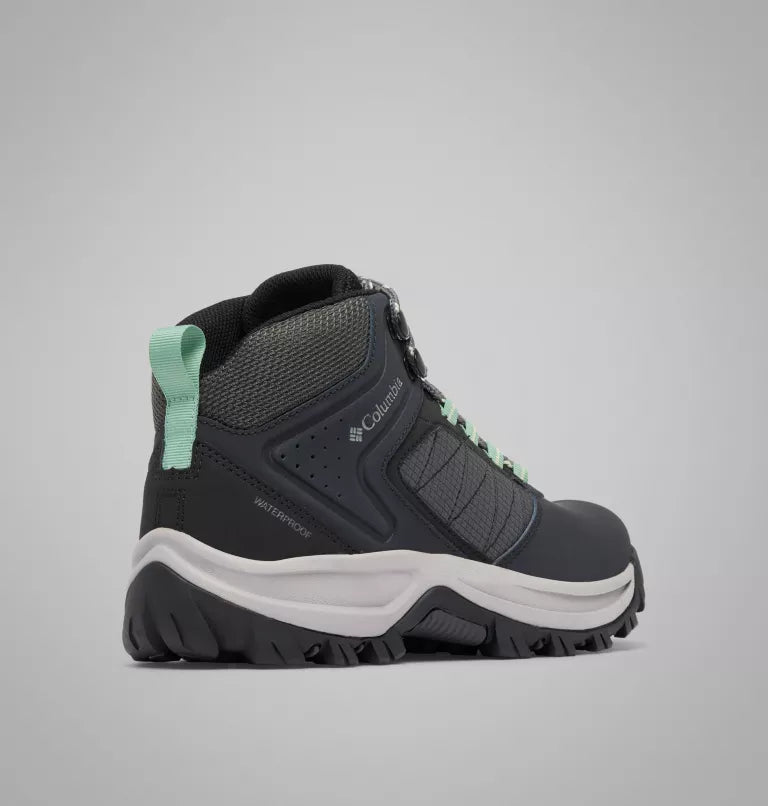 Zapatilla Mujer Impermeable de senderismo Transverse Negra